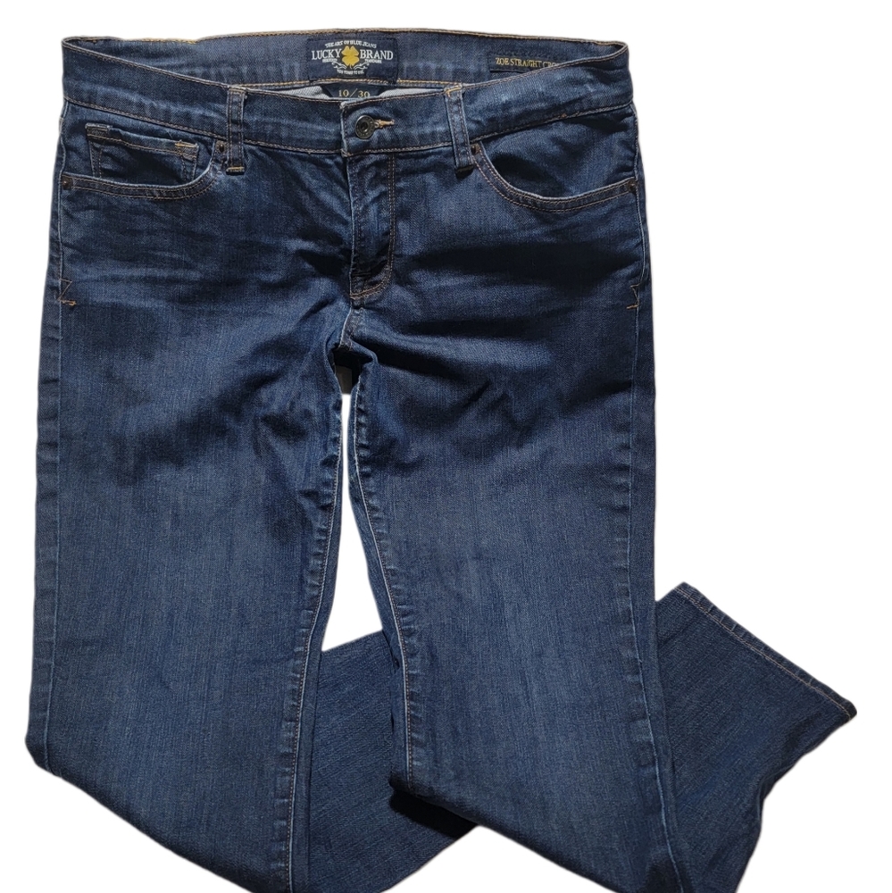 Lucky Brand Zoe Straight Crop Jeans Size 10/30